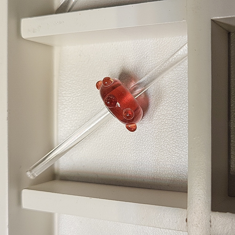 Trollbeads Red Bud Bead Textured